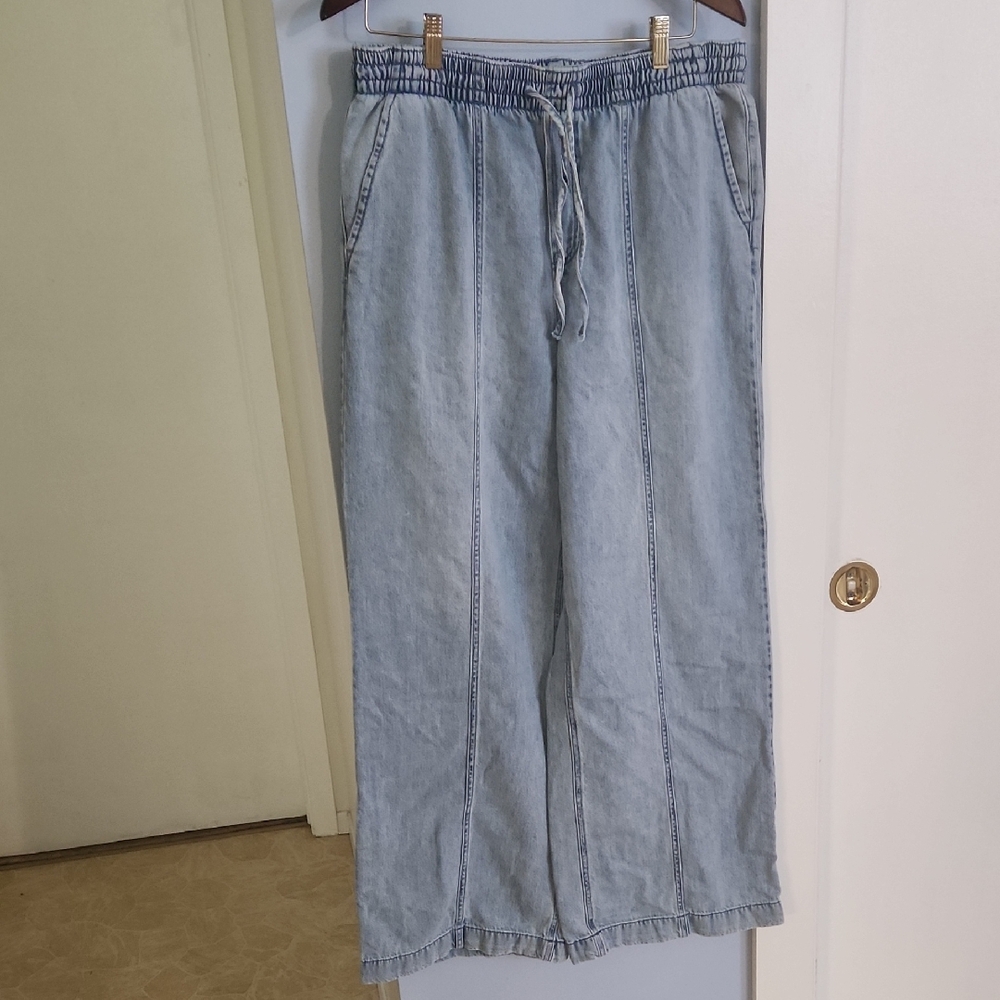 100% Cotton Baggy Jean Pants